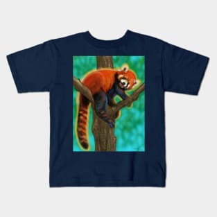 Red Panda Kids T-Shirt